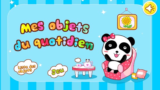 Capture d'ecran de l'application Android Daily Necessities by BabyBus