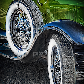 Old car by MIhail Syarov - Transportation Automobiles