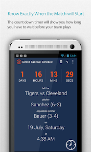 Free Detroit Baseball Schedule Pro APK