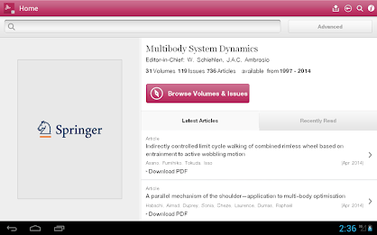 Multibody System Dynamics poster 5