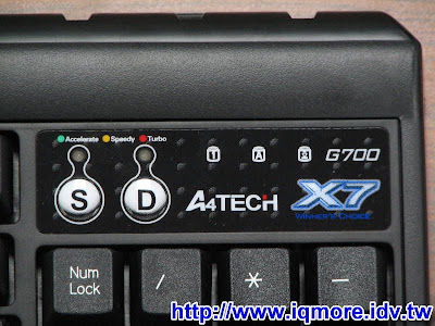 雙飛燕(A4tech) X7 電競薄膜鍵盤G-700 評測 - 老貓測3C