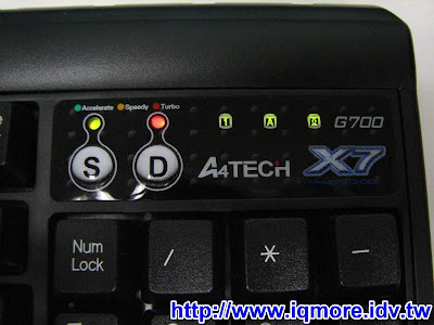 雙飛燕(A4tech) X7 電競薄膜鍵盤G-700 評測 - 老貓測3C