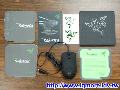 Razer Salmosa 煞魔蛇光學滑鼠測試 - 老貓測3C