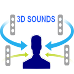 Cover Image of ดาวน์โหลด أصوات ثلاثية الأبعاد 1.5 APK