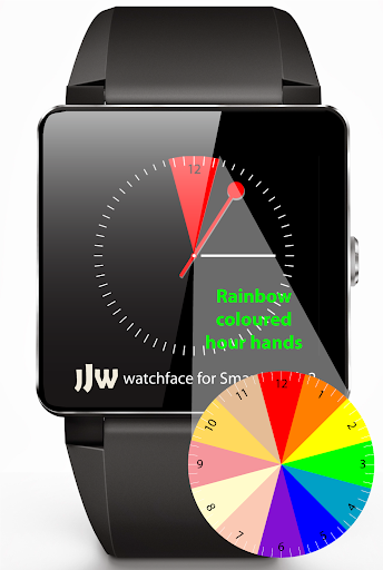 【免費工具App】JJW Rainbow Watchface SW2-APP點子