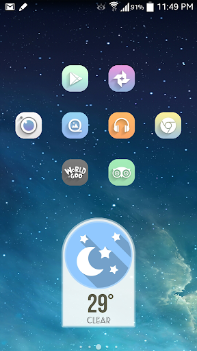 【免費個人化App】Shadowy Zooper Widgets-APP點子