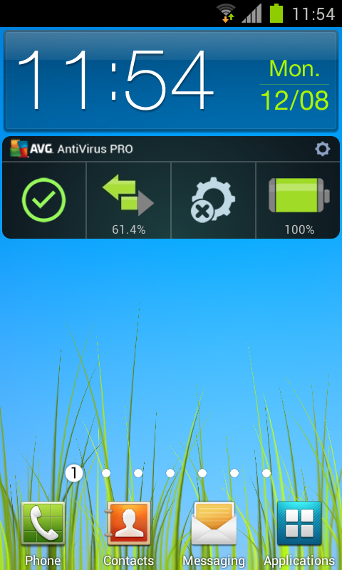 AVG PRO Antivirüs - screenshot