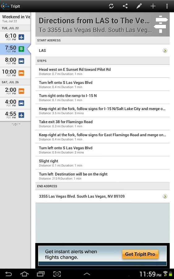 TripIt Trip Planner App Android su Google Play