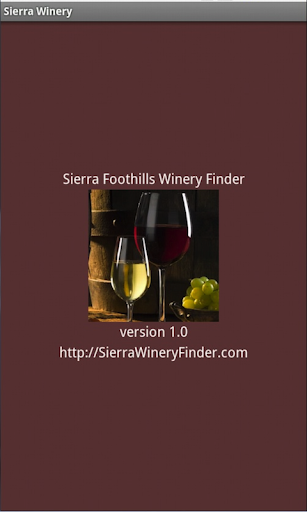 Sierra Winery Finder: Tablets