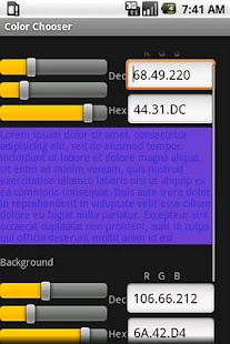 Free Color Chooser APK