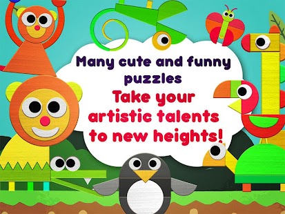 download CreaShape Animal jigsaw puzzle free