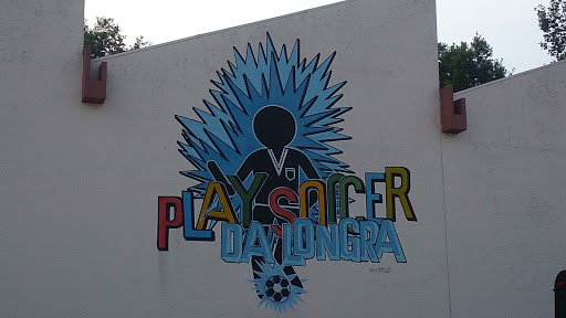 Mural Play Soccer