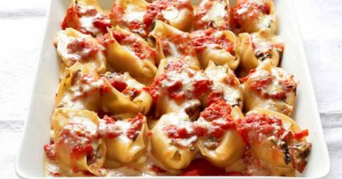 10 Best Stuffed Shells without Ricotta Cheese Recipes Yummly