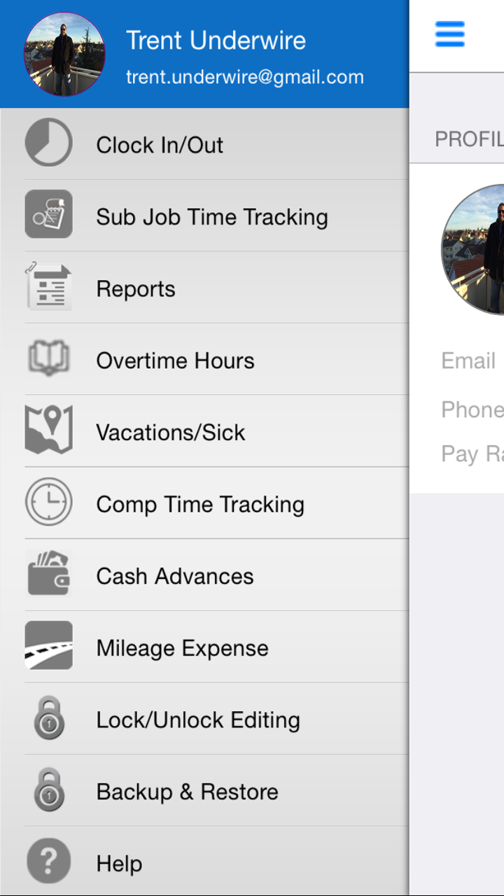 iTimePunch - Work Time Clock Screen 3