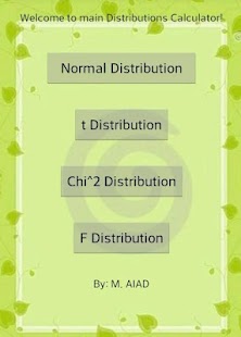 Main Statistics Distributions Screenshots 0