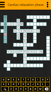 Android application CrossWards USMLE Step 1 screenshot