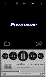 Lastest Poweramp Skin White Carbon APK
