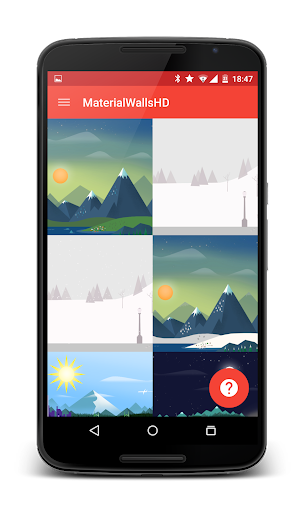 【免費個人化App】MaterialWallsHD-APP點子