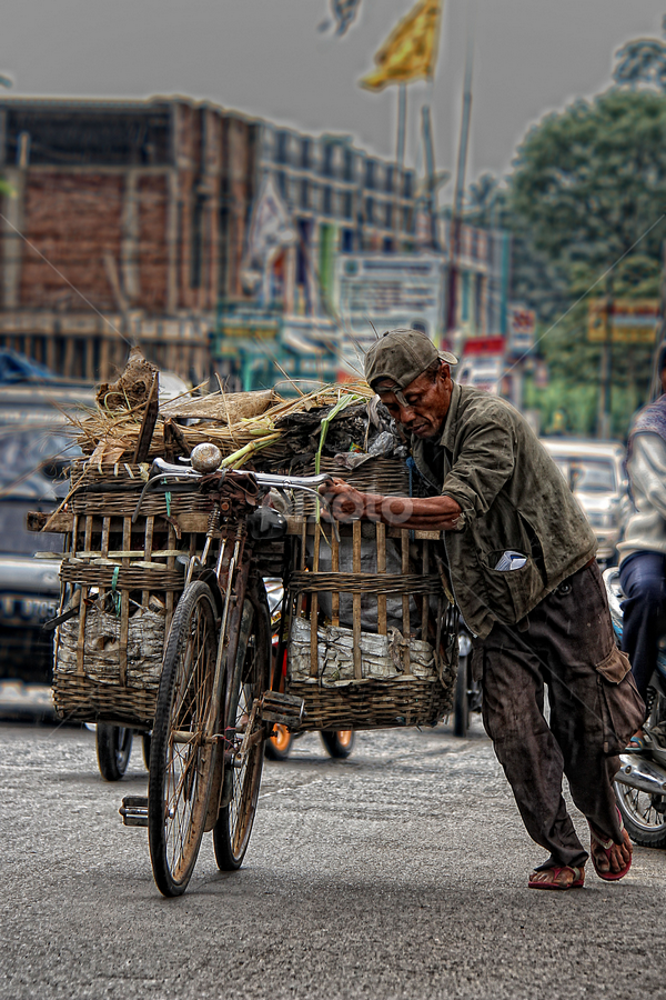 The Spirit of Life Goes On by Hendra Rusli - People Portraits of Men