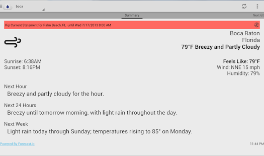 Arcus: Hyper Local Weather - screenshot thumbnail