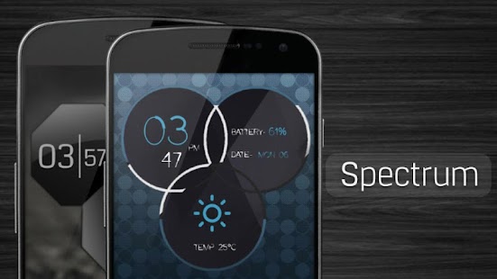免費下載個人化APP|Spectrum Clocks -Zooper Widget app開箱文|APP開箱王