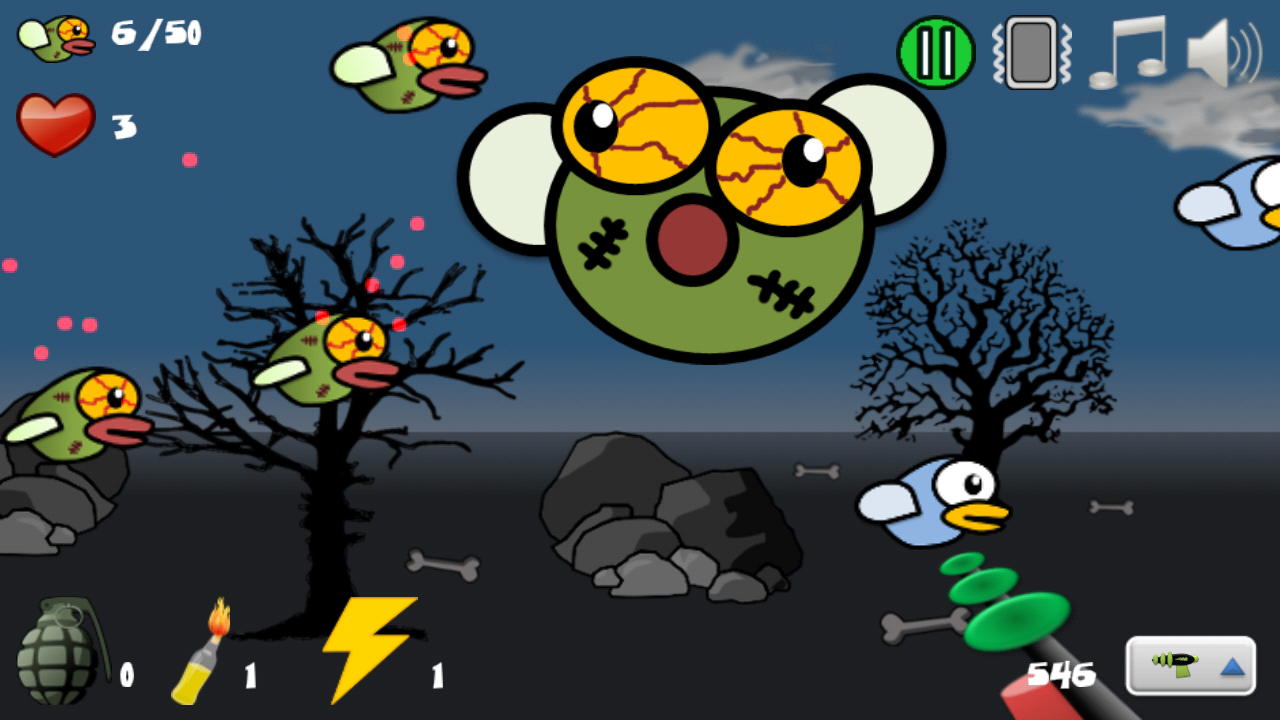 Zombie Birds - screenshot