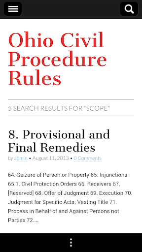 【免費商業App】Ohio Civil Procedure Rules-APP點子