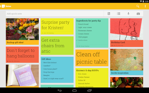 Google Keep - screenshot thumbnail