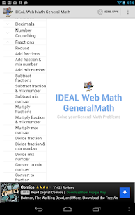 IDEAL Web Math General Math Screenshots 6