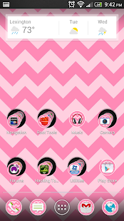 How to install Chevron Pink Theme 2.0.0 apk for bluestacks