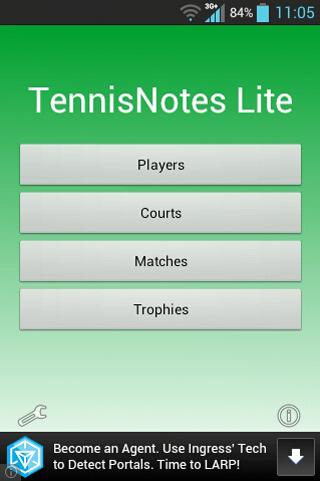 TennisNotes Lite