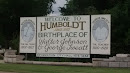 Humbolt KS Welcome Sign