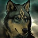 Wolf Sioux Indian Chief logo