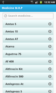 Medicine M.R.P-Health Free app - screenshot thumbnail