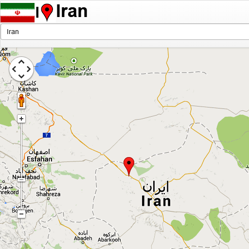 Iran Mapa