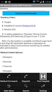 NY Nassau Co EMS Protocols Screenshots 5