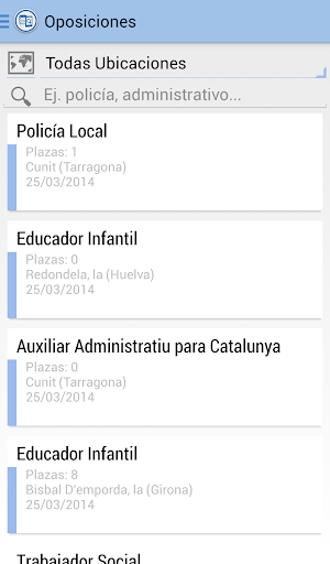 Oposiciones App