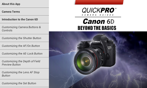 【免費攝影App】Canon 6D Beyond QuickPro-APP點子