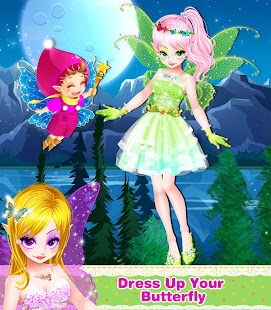 Butterfly Fairy Girls Dress Up Screenshots 0