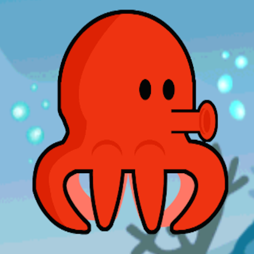 Flappy octopuss 吃的蝦！