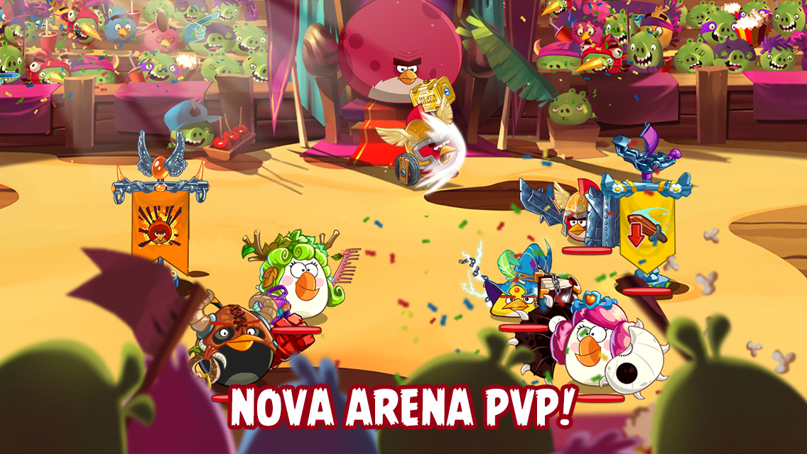 Angry Birds Epic RPG: captura de tela Angry Birds Epic RPG: captura de tela
