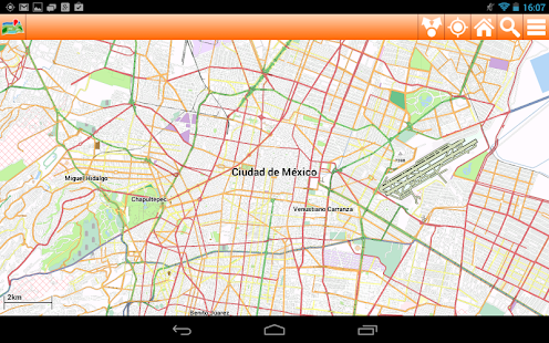 Mexico City Offline mappa Map Screenshots 12