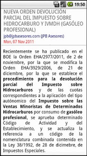 Noticias económicas y fiscales Screenshots 1