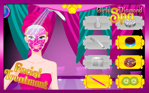 【免費家庭片App】Games for Girls Diamond Spa-APP點子