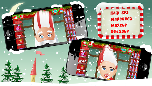 Android application Santa Hair Saloon screenshort