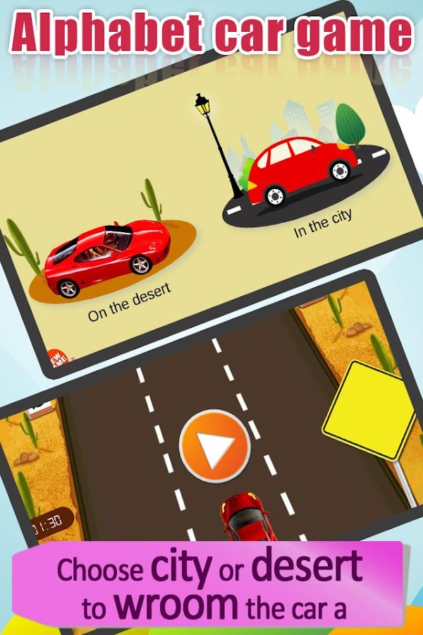 games car alphabet the in Google Android  game kids for  on Play car Alphabet Apps