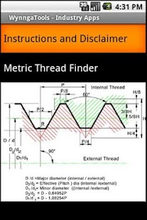 How to get Metric Thread Pitch Finder 1.0 mod apk for android