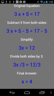 Linear Equation Solver Screenshots 2