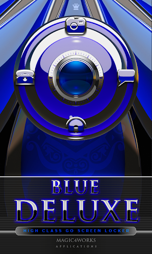 GO Locker Theme Blue Deluxe