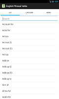English Phrasal Verbs Free APK 螢幕截圖圖片 #1